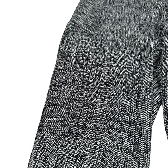 Athleta Delancey Textured Moto Tight Leggings Women’s Large Stretch Pockets Gray - Picture 3 of 10